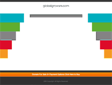 Tablet Screenshot of globalgrowers.com